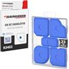 RAVN HAMAN Set di 5 Strumenti per Calafataggio Blu - Kit di raschietto spatola per sigillante con 23 forme diverse - Spatola per giunti per silicone e acrilico - Con scatola di custodia