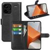 SEAHAI Cover per Xiaomi Redmi Note 12 PRO 4G, Ultra Sottile Custodia Premium PU Pelle Portafoglio Kickstand Slot per Schede [RFID Blocking] TPU Antiurto Flip Cover Libro - Porpora