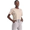 Alpha Industries Maglietta Organics Cropped OS T da Donna Organic Beige