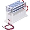 Natudeco Generatore di Ozono, Purificatore D'aria a Piastra in Ceramica Integrato di Livello Industriale E Macchina Ozonizzatore Per Una Pulizia Potente Ed Efficace Dell'home Office(AC110V)