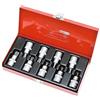KS Tools 922.1802 - Set di 9 chiavi a bussola per cacciavite Torx 1/2 T20-T60