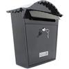 Kippen 10004GN - Cassetta Postale Modello ARMONY di Colore Antracite. Dimensioni: 370x130x360mm.