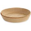 PARENCE.- Set di 20 Basi in Carta Tonde per Friggitrice ad Aria 20/24 cm - Stampi Monouso Antiaderenti Resistenti al Calore - Accessori per Friggitrice ad Aria, Forno, Microonde, Vapore