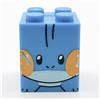 Nintendo Pokemon Mudkip Mega Block Mini Figure Giocattolo Nintendo Japan Raro Giappone...