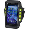 AURA LED Armband, Supporto per Telefono ad Alta visibilità Unisex-Adulto, Nero, Taglia Unica