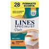 Lines Specialist Pants Extra Unisex, Mutande Assorbenti per Incontinenza Donna e Uomo, Asciutto Lampo e Massima Protezione, Zero Odore, Taglia XL, Scorta Mensile, 4 Confezioni da 7 Unità