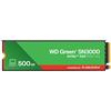 SANDISK SSD SanDisk Green WD SN3000 NVMe 500 GB M.2 PCI Express 4.0 QLC 3D NAND