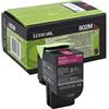 LEXMARK/IBM TONER 802M MAGENTA RETURN PROGRAM