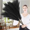 Lighterday Erba della pampa artificiale, 7 pezzi, 97 cm, grande, erba della pampa essiccata, alta erba della pampa, soffici e sintetici, per matrimoni, soggiorno, camera da letto, decorazione per la