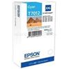 Epson Cartuccia D'Inchiostro Ciano C13T70124010 T7012 Xxl 3400 Pagine Xxl Originale