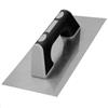 WOLFPACK LINEA PROFESIONAL Frattone professionale in acciaio inox, manico in polipropilene, finitura liscia, 300 x 150 mm.