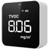 Temtop M10i WIFI Monitor di qualità dell'aria interna, Controllo di Qualità dell'ambiente domestico, Rilevatore di prova accurato PM2.5, HCHO, TVOC, AQI, Misuratore di qualità dell'aria portatile