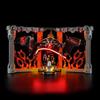 MENZAVA Kit di Illuminazione a LED Compatibile con LEGO Il Signore degli Anelli Book Nook del Balrog Icons 10367 Modello da Costruire (Non includere Il Modello)
