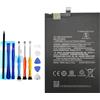 Vvuilsty BN53 Batteria di ricambio per Redmi Note 9 Pro, batteria ricaricabile a 0 cicli compatibile con Redmi Note 9 Pro con kit di strumenti di riparazione