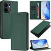 XINYEXIN Cover per Oppo Reno 13F 5G 4G / Reno 13 FS 5G 4G, Custodia Portafoglio in Pelle Cover Folio a Libro con Slot per Porta Carte Supporto Magnetica Flip Case - Verde