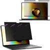 kwmobile Pellicola Privacy per Apple MacBook Air 13 M4 2025 A3240 - Privacy Screen per Laptop - Filtro Schermo Protettivo Rimovibile e da Viaggio - Filtro Anti Luce Blu Magnetico