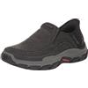 Skechers Men's Respected-Holmgren Slip-in Loafer, Black, 12