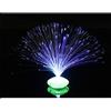 Spacnana Lampada a Fibra Ottica Colorata, Luce Notturna a Fontana a LED per Soggiorno, Decorazione Notturna, Festa di Nozze