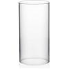 WGVI WGV WGVI Clear Glass Hurricane Candle Holder Vase, 20,3 cm