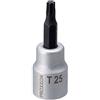 Proxxon Torx Bit Socket 3/8 (senza fori di manomissione) T25 n. 83585 NUOVO