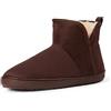 Amazon Essentials Pantofole a stivale Sherpa da uomo, grigie, 42