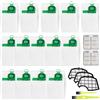 SIUHEN 14 Sacchetti Compatibili con Folletto VK140 VK150 FP140 FP150 Sacchi Sacchetto Filtrello Premium Ricambi Vorwerk Kobold Aspirapolvere Accessori Universali Kit con 3 Filtro 12 Profumi 2 Spazzole Pulite