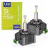 SageSunny Lampadina LED D3S 360° Emissione 6000k Bianco 110W Kit di conversione per fari auto, Confezione da 2-24 Mesi di Garanzia