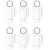 TECKNET Allarme Casa, Allarme Antifurto Wireless, Controllo del Volume a 3 Livelli e Allarme LED, Facile da Installare, Sirena con 3 Modalità di Funzionamento per Garage/Appartamento/Hotel (6 Pz)