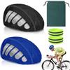 CYZBL 2 caschi da bicicletta, impermeabili, riflettenti, con 2 bracciali