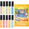 OPEIXSAYKOC Set di Acqua Profumata per capelli e corpo, 10 x 5ml mini profumi, Set Profumi Donna,Acqua Corpo Profumata donna, fragranza a lunga durata per viaggi e vacanze, regalo per donna