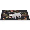 Silent Monsters Tappetino Mouse 36 x 25 cm, Bradipo, Bordo tagliato al laser, Durevoli, antiscivolo e silenzioso, gioco, ufficio, casa, lavabile, arrotolabile, Tappetini per il Gaming Mousepad