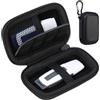 Lacdo Custodia per Unità Flash USB, Custodia USB, Custodia con Supporto USB, Chiavetta USB Caes per San Disk/Samsung USB Flash Drive Case, Jump Drive Borse per Electronic Accessories Organizer, Nero
