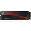 SAMSUNG - 990 PRO - SSD interno - 2 TB - Con dissipatore di calore - PCIe 4.0 - NVMe 2.0 - M2 2280 - Fino a 7450 MB/s (MZ-V9P2T0GW)