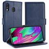 Simpeak Custodia Compatibile per Samsung Galaxy A40 5,9, Cover Compatibile con Samsung A40 in Pelle Portafoglio con Supporto Flip Caso [Supporto Stand] [Chiusura Magnetica], Blu