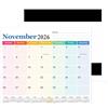 Loyimioo Calendario Magnetico per Frigorifero 18 Mesi (Gen 2025-Dic 2026) Strappabile Mensile con Carta Spessa e Spazi Scrittura Ampi Magneti Potenti Planner per Organizzazione Cucina Casa e Ufficio