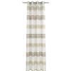Deko Trends Tenda a Occhielli, Tessuto, Bianco, 245 x 144 cm