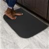 Ritz Accent Tappeto con Fondo in Lattice, Black, 0