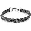 ALFIERI & ST. JOHN 925 Bracciale da uomo in argento 925