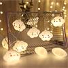 NIWWIN Baby Kids Forma carina Lampada da camera Luce Corridoio Decor Piccola luce notturna Luci natalizie a forma di stringa Alimentazione a batteria Festa in aula Decorazione da pranzo (NUBE)