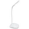 Eaxus®️ Lampada da tavolo a LED - USB o batterie. Flessibile in modo flessibile, dimmerabile, bianco