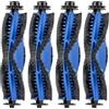 BRUVISH (4 pezzi) Spazzole a rullo compatibili con Eufy RoboVac 11S 11S Plus MAX,25C,G10 Hybrid,G20 G20 Hybrid G30,G30 Hybrid 30 30C,30C MAX,15C 15C MAX,35C, 25C Max,G35+, Spazzola principale G40+,G40 Hybrid+