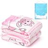 LittleForBig 5500-5800 ml Pannolino Stampato per Adulti 2 Pezzi - Baby Usagi (XL)