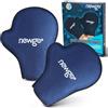 NEWGO Guanti refrigeranti chemioterapia, 2 pezzi, guanti in gel, cuscinetti refrigeranti freddi caldi per polso, mani