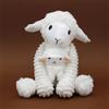 LES PTIPOTOS Peluche Les Ptipotos Pecora - mamma e cucciolo bianco