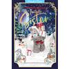 Me To You Bear Me to You Tatty Teddy, biglietto di Natale 3D per una sorella fantastica, con orsetto Tatty Teddy, con regalo, collezione ufficiale, 15 x 22 cm