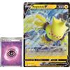 BB-Toy-Trades PKM Carta collezionabile XXL Black Star Promo Carta Regieleki V SWSH280 - INGLESE - Fullart Holo Mega Jumbo Oversize carta singola con BB-Toy-Trades Sleeve (Regieleki V EN)