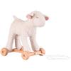 Egmont Toys Pull-Along Giocattoli - 4 modelli di peluche da tirare indietro (cane Eliot, Orso Raoul, Pecora Mary, Orsetto Walter), ruote in legno e morbido peluche, a partire dai 12 mesi (Raoul (Orso