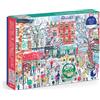 Galison Michael Storrings Christmas in Greenwich Village: 1000 Piece Puzzle