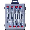 king tony 32108MR - Set di cacciaviti di precisione Piatti e Philips®, 8 Pezzi