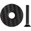 Yerleomit Tappo per manubrio in carbonio con vite in titanio, per bicicletta, mountain bike, bici da corsa, colore nero opaco